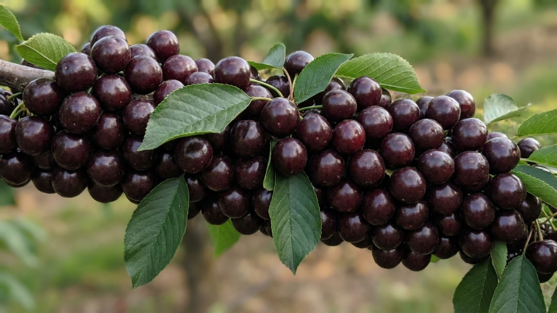 Гілки усіяні ягодами